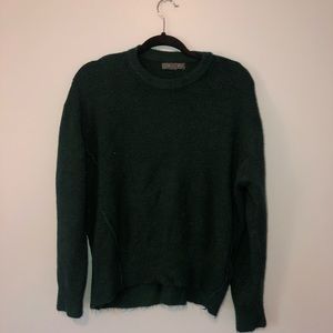 Green sweater